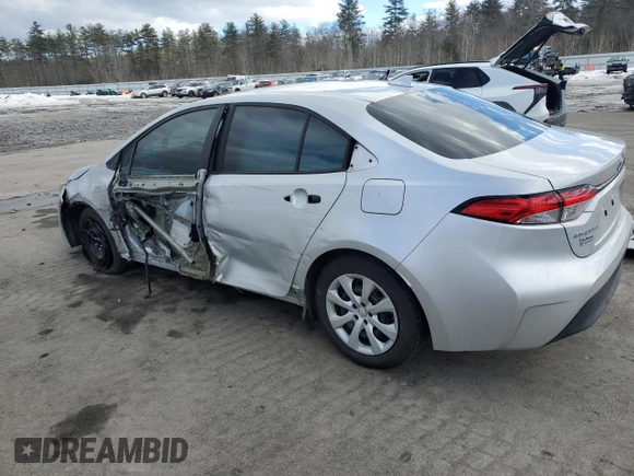 2024 Toyota Corolla LE with VIN 5YFB4MDE7RP103929, listed as a Copart auction lot 46835535 with 24,383 mi miles and Salvage Title. Bid and sale history available at carsss.com. Image 2.