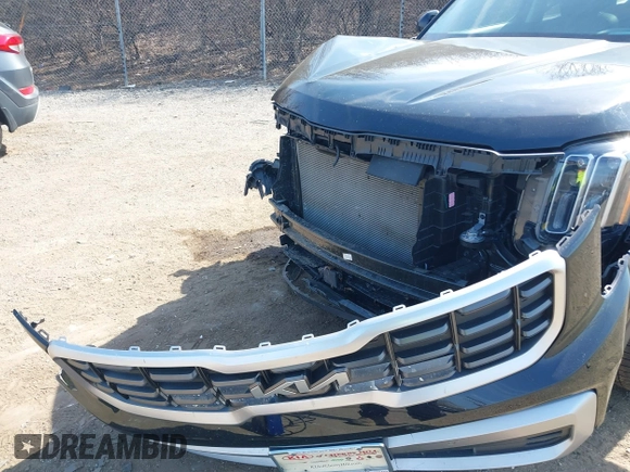 2023 Kia Telluride SX Prestige X-Pro with VIN 5XYP5DGC2PG365999, listed as a IAAI auction lot 41801800 with 38,088 mi miles and . Bid and sale history available at DreamBid. Image 6.