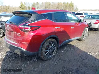 2021 Nissan Murano SV with VIN 5N1AZ2BS1MC132611, listed as a IAAI auction lot 41221841 with 61,956 mi miles. Bid and sale history available at carsss.com. Image 4.