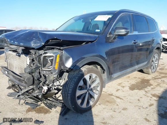 2021 Kia Telluride S with VIN 5XYP6DHC8MG111043, listed as a IAAI auction lot 41371141 with 72,966 mi miles. Bid and sale history available at carsss.com. Image 17.