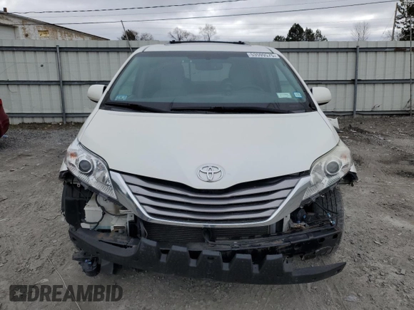 2016 Toyota Sienna Ltd with VIN 5TDDK3DC0GS138484, listed as a Copart auction lot 53599575 with 104,218 mi miles and Salvage Title. Bid and sale history available at carsss.com. Image 5.