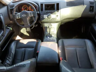 2006 Infiniti FX35 with VIN JNRAS08W96X210684, listed as a Copart auction lot 80438524 with 124,929 mi miles and Salvage Title. Bid and sale history available at carsss.com. Image 8.
