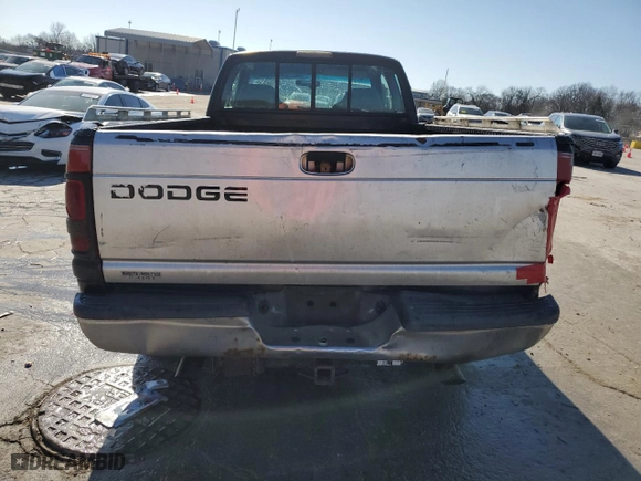 1995 Dodge Ram 1500 with VIN 3B7HC13Z5SM144119, listed as a Copart auction lot 42778035 with 210,664 mi miles and Salvage Title. Bid and sale history available at carsss.com. Image 6.