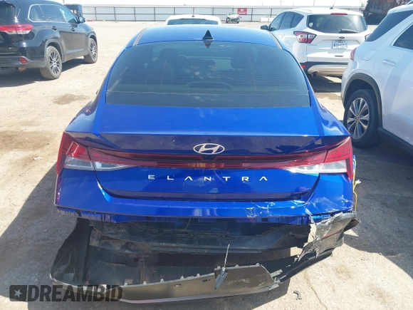 2024 Hyundai Elantra SEL z VIN KMHLS4DG3RU727771, wystawiony jako IAAI lot #42491600 z przebiegiem 5 510 mil mil oraz . Historia ofert i sprzedaży dostępna na DreamBid. Obrazek 16.