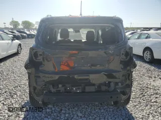 2023 Jeep Renegade Altitude with VIN ZACNJDE1XPPP29734, listed as a Copart auction lot 62008634 with 6,402 mi miles and Salvage Title. Bid and sale history available at DreamBid. Image 6.