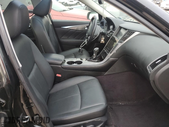 2017 Infiniti Q50 Signature Edition z VIN JN1EV7ARXHM838119, wystawiony jako Copart lot #46997865 z przebiegiem 71 360 mil mil oraz Szkoda całkowita • Salvage title. Historia ofert i sprzedaży dostępna na DreamBid. Obrazek 7.