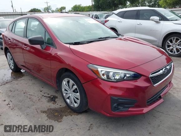 2019 Subaru Impreza with VIN 4S3GTAB64K3715751, listed as a IAAI auction lot 42395464 with 83,612 mi miles and . Bid and sale history available at DreamBid. Image 1.