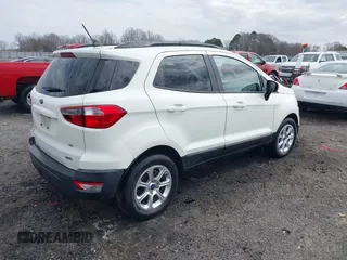 2019 Ford EcoSport SE with VIN MAJ3S2GE5KC303920, listed as a IAAI auction lot 41662368 with 91,207 mi miles and . Bid and sale history available at DreamBid. Image 4.
