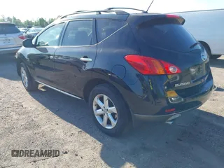 2009 Nissan Murano S with VIN JN8AZ18U59W014272, listed as a IAAI auction lot 42045456 with 153,817 mi miles. Bid and sale history available at carsss.com. Image 3.