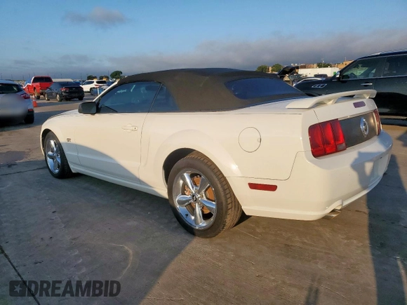 2008 Ford Mustang GT Deluxe with VIN 1ZVHT85H585202545, listed as a Copart auction lot 60884135 with 64,942 mi miles and Salvage title. Bid and sale history available at DreamBid. Image 2.