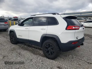 2017 Jeep Cherokee Trailhawk L Plus with VIN 1C4PJMBB7HW500120, listed as a Copart auction lot 84458794 with 157,311 mi miles and Salvage Title. Bid and sale history available at carsss.com. Image 2.
