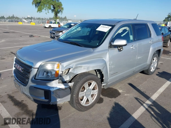 2016 GMC Terrain SLE with VIN 2GKALMEK7G6106318, listed as a IAAI auction lot 41881029 with 136,217 mi miles and . Bid and sale history available at DreamBid. Image 17.