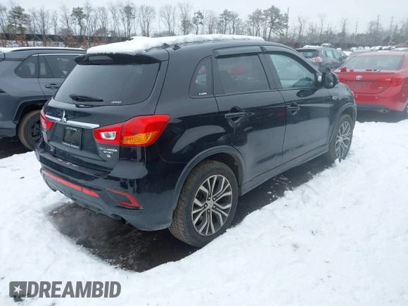 2018 Mitsubishi Outlander Sport SE 2.4 with VIN JA4AR3AW7JZ012197, listed as a IAAI auction lot 41523594 with 73,841 mi miles. Bid and sale history available at carsss.com. Image 4.