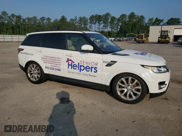 2017 Land Rover Range Rover Sport HSE with VIN SALWR2FV7HA169106, listed as a Copart auction lot 58824265 with 95,212 mi miles and Clean title. Bid and sale history available at DreamBid. Image 4.