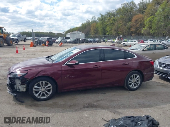 2016 Chevrolet Malibu LT with VIN 1G1ZE5ST8GF184181, listed as a IAAI auction lot 42042453 with 146,127 mi miles and . Bid and sale history available at DreamBid. Image 14.
