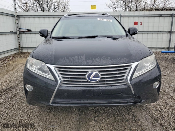 2013 Lexus RX 450h with VIN JTJBC1BAXD2053937, listed as a Copart auction lot 50173875 with 159,018 mi miles and Clean Title. Bid and sale history available at carsss.com. Image 5.