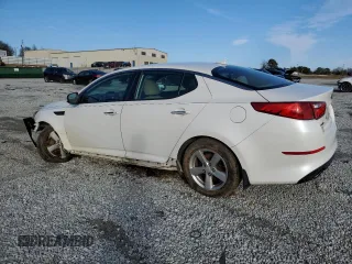 2015 Kia Optima LX with VIN KNAGM4A74F5631557, listed as a Copart auction lot 88344285 with 123,259 mi miles and Salvage Title. Bid and sale history available at carsss.com. Image 2.