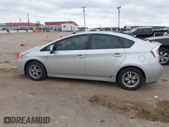 2011 Toyota Prius I with VIN JTDKN3DU4B0322894, listed as a IAAI auction lot 41806593 with 184,261 mi miles. Bid and sale history available at carsss.com. Image 15.