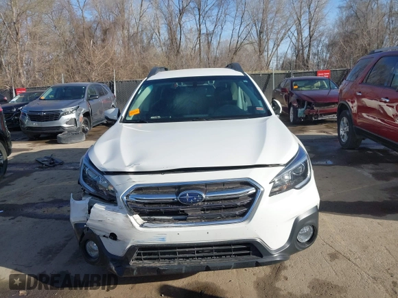 2019 Subaru Outback Premium with VIN 4S4BSAFC4K3310935, listed as a IAAI auction lot 41801932 with 108,479 mi miles. Bid and sale history available at carsss.com. Image 6.