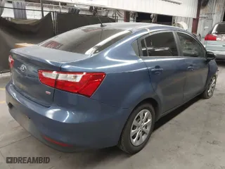 2016 Kia Rio LX with VIN KNADM4A35G6692492, listed as a IAAI auction lot 41623039 with NaN miles. Bid and sale history available at carsss.com. Image 4.