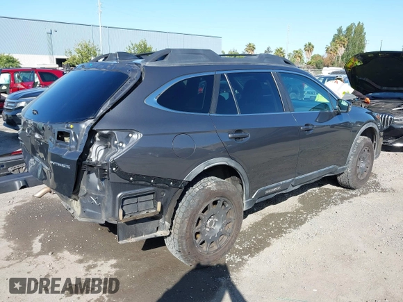 2020 Subaru Outback Premium with VIN 4S4BTACC0L3112761, listed as a IAAI auction lot 42265490 with 62,844 mi miles and . Bid and sale history available at DreamBid. Image 4.