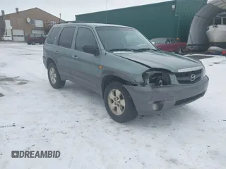 2004 Mazda Tribute ES with VIN 4F2CZ96124KM16892, listed as a IAAI auction lot 41621276 with 130,713 mi miles and . Bid and sale history available at carsss.com. Image 1.