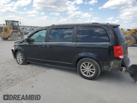 2018 Dodge Grand Caravan SXT z VIN 2C4RDGCG0JR267403, wystawiony jako Copart lot #57227545 z przebiegiem 117 549 mil mil oraz Szkoda całkowita • Salvage title. Historia ofert i sprzedaży dostępna na DreamBid. Obrazek 2.