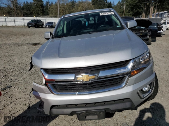 2018 Chevrolet Colorado 4WD LT with VIN 1GCGTCEN6J1292955, listed as a Copart auction lot 53389315 with 55,710 mi miles and Salvage title. Bid and sale history available at DreamBid. Image 5.