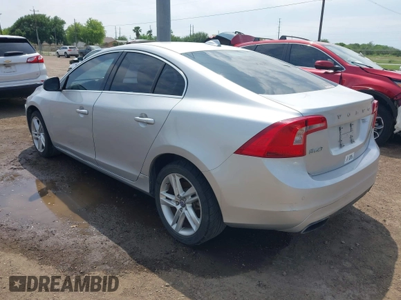 2015 Volvo S60 T5 Drive-E Premier with VIN YV140MFK5F1344597, listed as a IAAI auction lot 41822415 with 103,301 mi miles and . Bid and sale history available at DreamBid. Image 3.