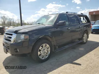 2011 Ford Expedition Max Limited with VIN 1FMJK2A56BEF06101, listed as a Copart auction lot 54401405 with 210,159 mi miles and Salvage title. Bid and sale history available at DreamBid. Image 1.