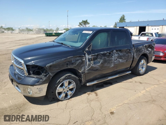 2017 Ram 1500 Big Horn z VIN 1C6RR7LG2HS610892, wystawiony jako Copart lot #57277025 z przebiegiem 67 936 mil mil oraz Czysty tytuł • Clean title. Historia ofert i sprzedaży dostępna na DreamBid. Obrazek 1.