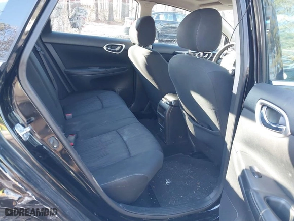 2019 Nissan Sentra S with VIN 3N1AB7AP7KY304683, listed as a IAAI auction lot 41052620 with 151,076 mi miles. Bid and sale history available at carsss.com. Image 8.