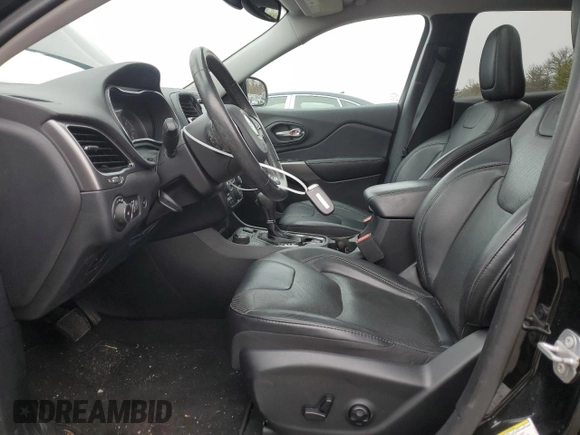 2019 Jeep Cherokee Limited with VIN 1C4PJMDX5KD421346, listed as a Copart auction lot 50021135 with 39,000 mi miles and Salvage Title. Bid and sale history available at carsss.com. Image 7.