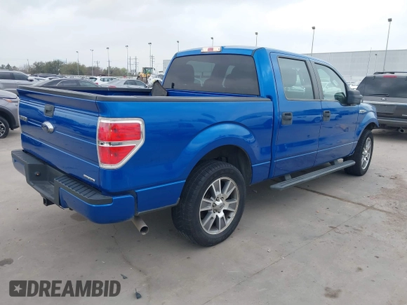 2014 Ford F-150 XL with VIN 1FTEW1CM3EKE62945, listed as a IAAI auction lot 41776013 with 78,961 mi miles. Bid and sale history available at carsss.com. Image 4.