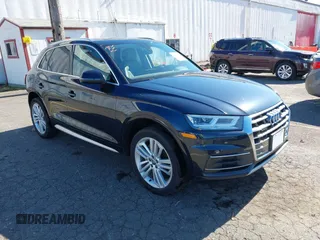 2020 Audi Q5 Premium Plus with VIN WA1BNAFY0L2020863, listed as a IAAI auction lot 42391858 with 61,435 mi miles and . Bid and sale history available at DreamBid. Image 1.