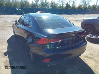 2019 Lexus IS 300 with VIN JTHC81D27K5035534, listed as a IAAI auction lot 41732472 with 70,089 mi miles and . Bid and sale history available at DreamBid. Image 3.