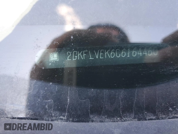 2012 GMC Terrain SLT-1 with VIN 2GKFLVEK6C6164460, listed as a Copart auction lot 64541415 with Not provided miles and Non repairable. Bid and sale history available at DreamBid. Image 12.