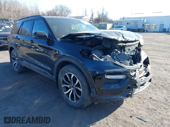 2020 Ford Explorer ST with VIN 1FM5K8GC5LGC95974, listed as a IAAI auction lot 41721829 with 64,870 mi miles. Bid and sale history available at carsss.com. Image 1.