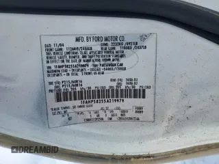 2005 Ford Taurus with VIN 1FAHP58255A219979, listed as a Copart auction lot 41699265 with 137,804 mi miles and Salvage title. Bid and sale history available at DreamBid. Image 13.