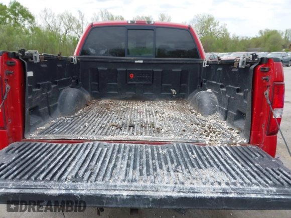 2005 Ford F-150 XLT with VIN 1FTPW12505FB56152, listed as a IAAI auction lot 42034990 with 257,822 mi miles. Bid and sale history available at carsss.com. Image 12.