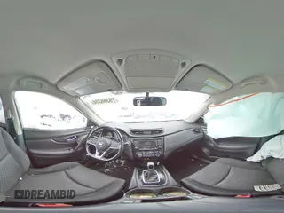 2018 Nissan Rogue SV z VIN JN8AT2MV2JW346549, wystawiony jako Copart lot #82572574 z przebiegiem 66 193 mil mil oraz Szkoda całkowita • Salvage title. Historia ofert i sprzedaży dostępna na DreamBid. Obrazek 13.