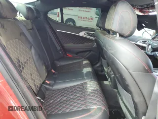 2020 Genesis G70 2.0T with VIN KMTG44LA8LU045233, listed as a Copart auction lot 55247925 with 42,405 mi miles and Salvage title. Bid and sale history available at DreamBid. Image 10.