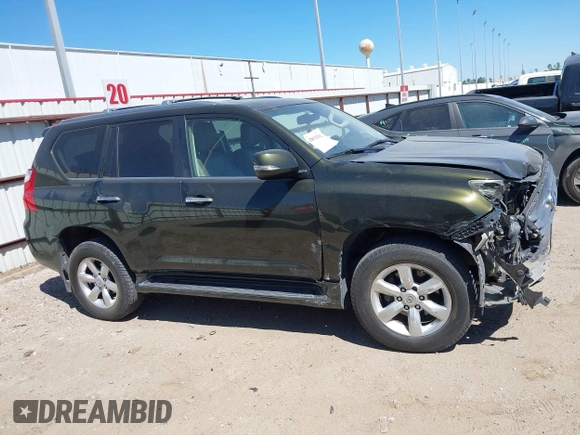 2010 Lexus GX 460 with VIN JTJBM7FX7A5001593, listed as a IAAI auction lot 41838302 with 145,484 mi miles and . Bid and sale history available at DreamBid. Image 14.