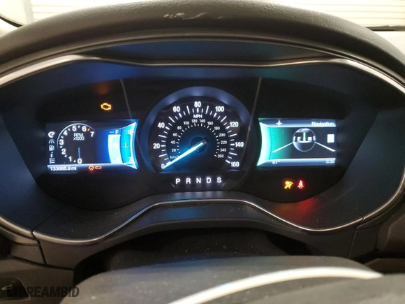 2014 Ford Fusion Titanium with VIN 3FA6P0K95ER119502, listed as a Copart auction lot 50949315 with 133,686 mi miles and Non Repairable. Bid and sale history available at carsss.com. Image 9.