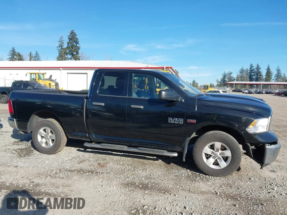 2014 Ram 1500 Express with VIN 1C6RR7FT9ES252825, listed as a IAAI auction lot 41670748 with 207,914 mi miles. Bid and sale history available at carsss.com. Image 13.