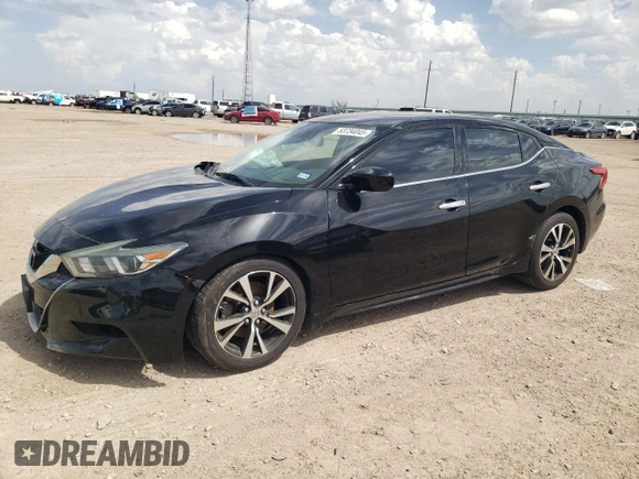 2017 Nissan Maxima SV with VIN 1N4AA6AP5HC454504, listed as a Copart auction lot 53734045 with 118,424 mi miles and Clean Title. Bid and sale history available at carsss.com. Image 1.