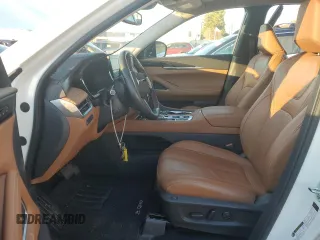 2022 Infiniti QX60 Sensory with VIN 5N1DL1GS8NC332839, listed as a Copart auction lot 85265524 with 7,863 mi miles and Salvage title. Bid and sale history available at DreamBid. Image 7.
