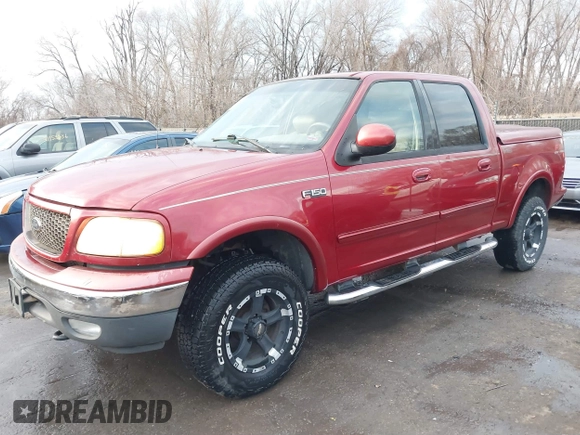 2003 Ford F-150 XLT with VIN 1FTRW08L33KC93082, listed as a IAAI auction lot 41157260 with 240,481 mi miles. Bid and sale history available at carsss.com. Image 2.