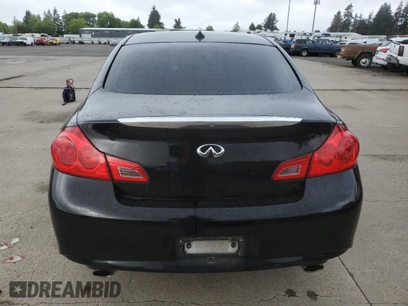 2011 Infiniti G25 с VIN JN1DV6AP9BM601360, выставлен на аукционе Copart как лот 56947135 с пробегом 126 764 миль миль и Списание • Salvage title. История ставок и продаж доступна на DreamBid. Изображение 6.