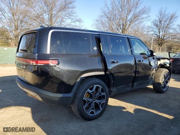 2023 Rivian R1S Adventure with VIN 7PDSGABA5PN014191, listed as a Copart auction lot 46756475 with NaN miles and Salvage Title. Bid and sale history available at carsss.com. Image 3.